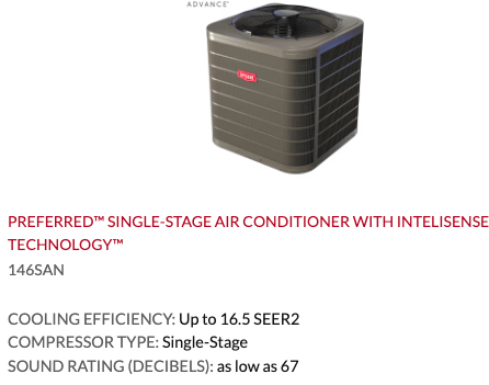 Preferred Single Stage Sun Air