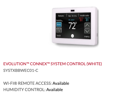 Evolution System Control Sun Air