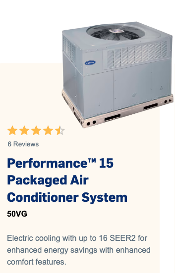 Performance 15 Packaged System Sun Air